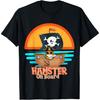 HAMSTER AN BORD Pirat Lustig Ich liebe Hamster T-Shirt