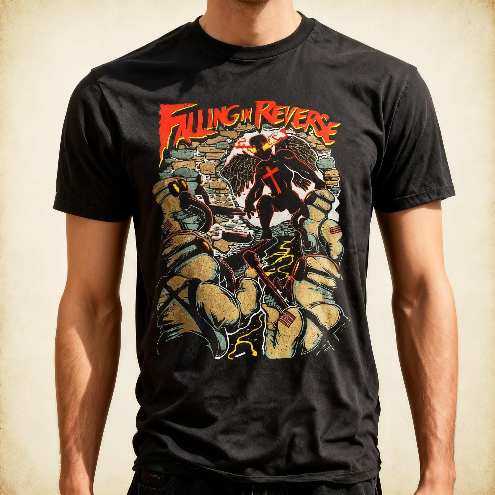 FALLING IN REVERSE UNISEX GRAPHIC T SHIRT Unisex T-Shirt S