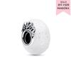 Pandora Błyszczący Biały Szkło Murano Mama Miłość Amulet 792655c00