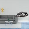 Chicken Feng Shui Decor Cow Cattle Sculpture Modern Artwork Animal Statue for Birthday Anniversaries