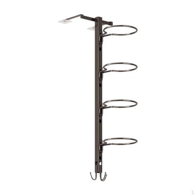 Basketball Ball Storage Rack Adhesion Football Holder Indoor Garage Shelf Organizer for Tool Room