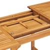 5 Piece Teak Wood Outdoor Dining Set