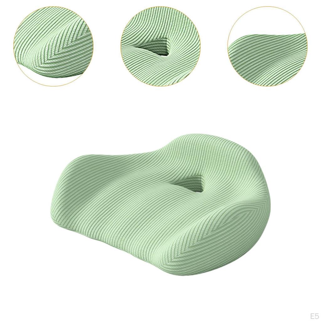 Memory Foam Seat Cushion Ergonomic Gaming Chair Home Thickened Non Slip Butt Pad for