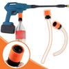 Adapter Rury Do Pistoletu Ciśnieniowego Na Baterię Litową Z Butelką Coca-Coli Złączka Węża Pistoletu Ciśnieniowego Akcesorium Do Myjki L4I1