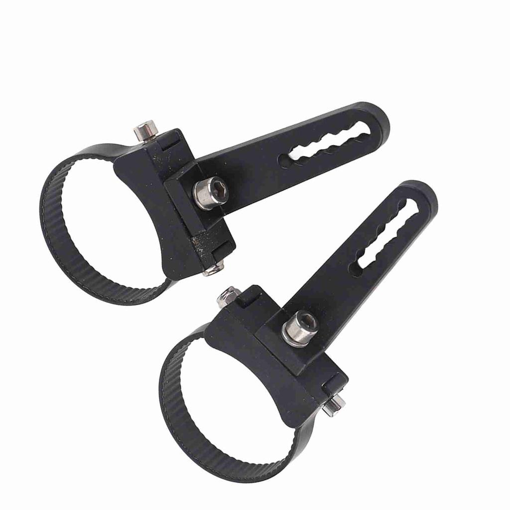 2.5" Aluminum Tube BullRoll Bar Mount Bracket Clamps Holder LED Car Truck Off Road Work Light