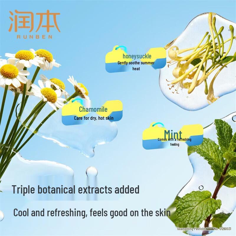 RUNBEN 20% Picaridin Mosquito Repellent Spray