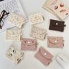Corduroy Small Change Bag Card Bag Coin Storage Student Wallet Card Bag ID Bag