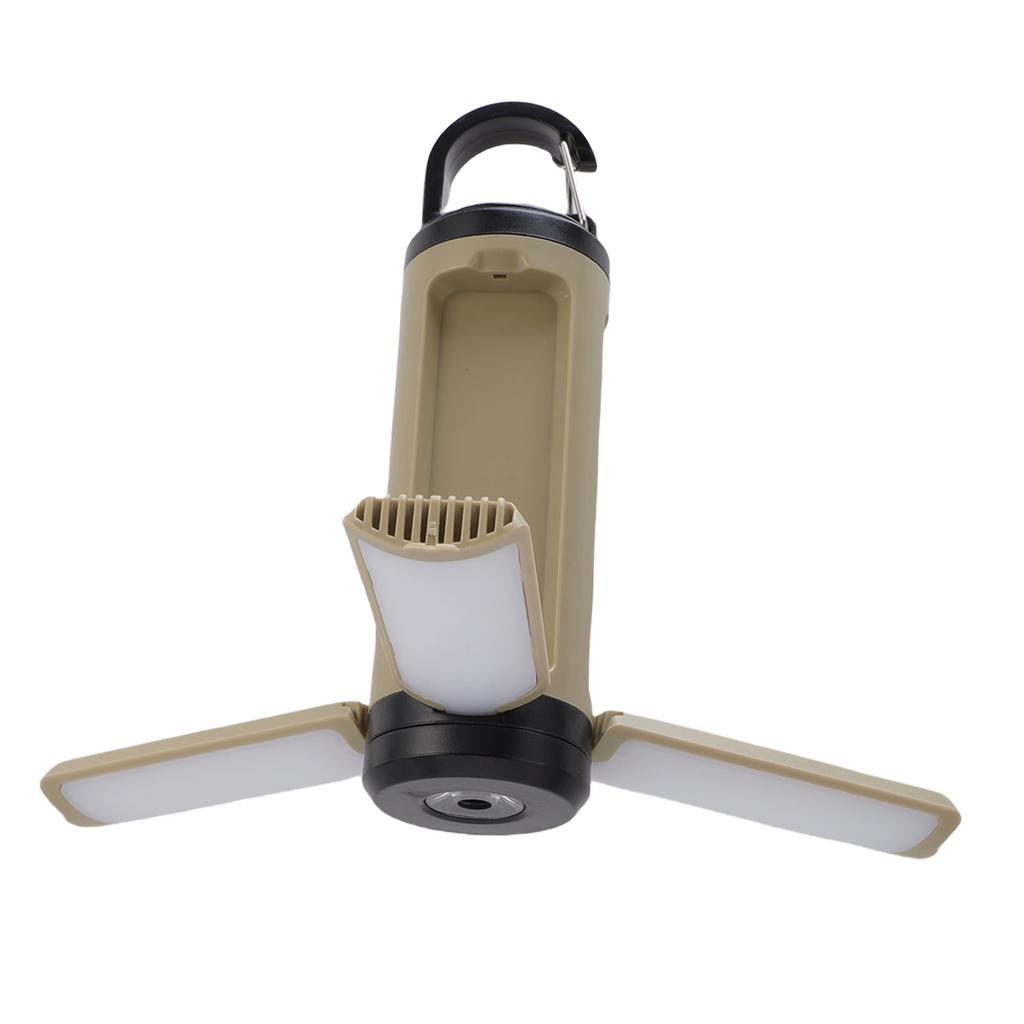 LED Camping Lantern 6 Modes Multifunctional Rechargeable Foldable Camping Light with Hook for Hiking Fishing