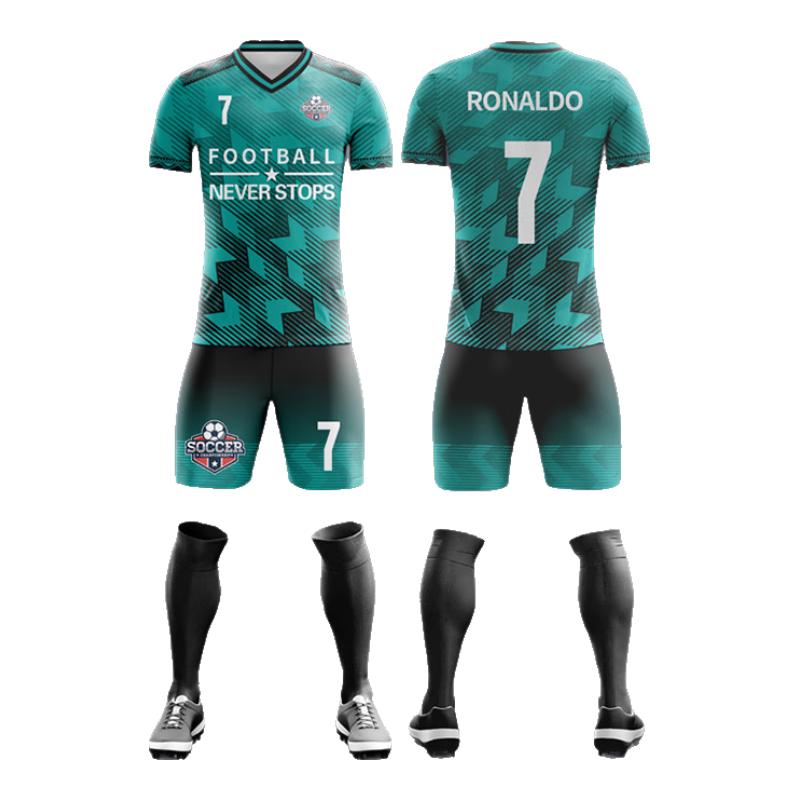 

Sainkaron Digital Print Football Uniform Set M