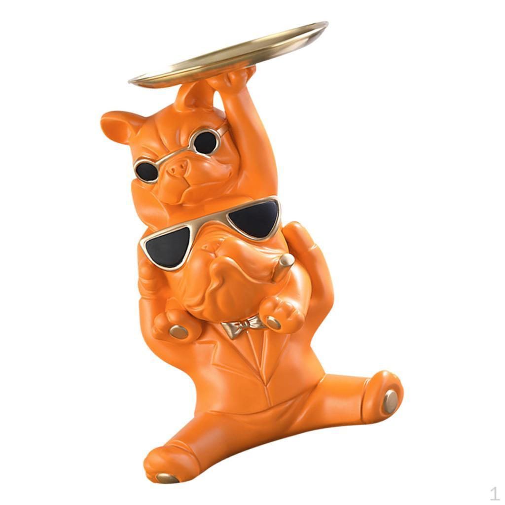 Абстрактные Фигурки Животных Статуэтки Настольные Декоративные Orange