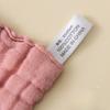 6 Layer 100% Soft Cotton Muslin Cloths for Baby Burp Solid Color Face Hand Towel Newborn Soft Gauze Squares Towel for Toddler