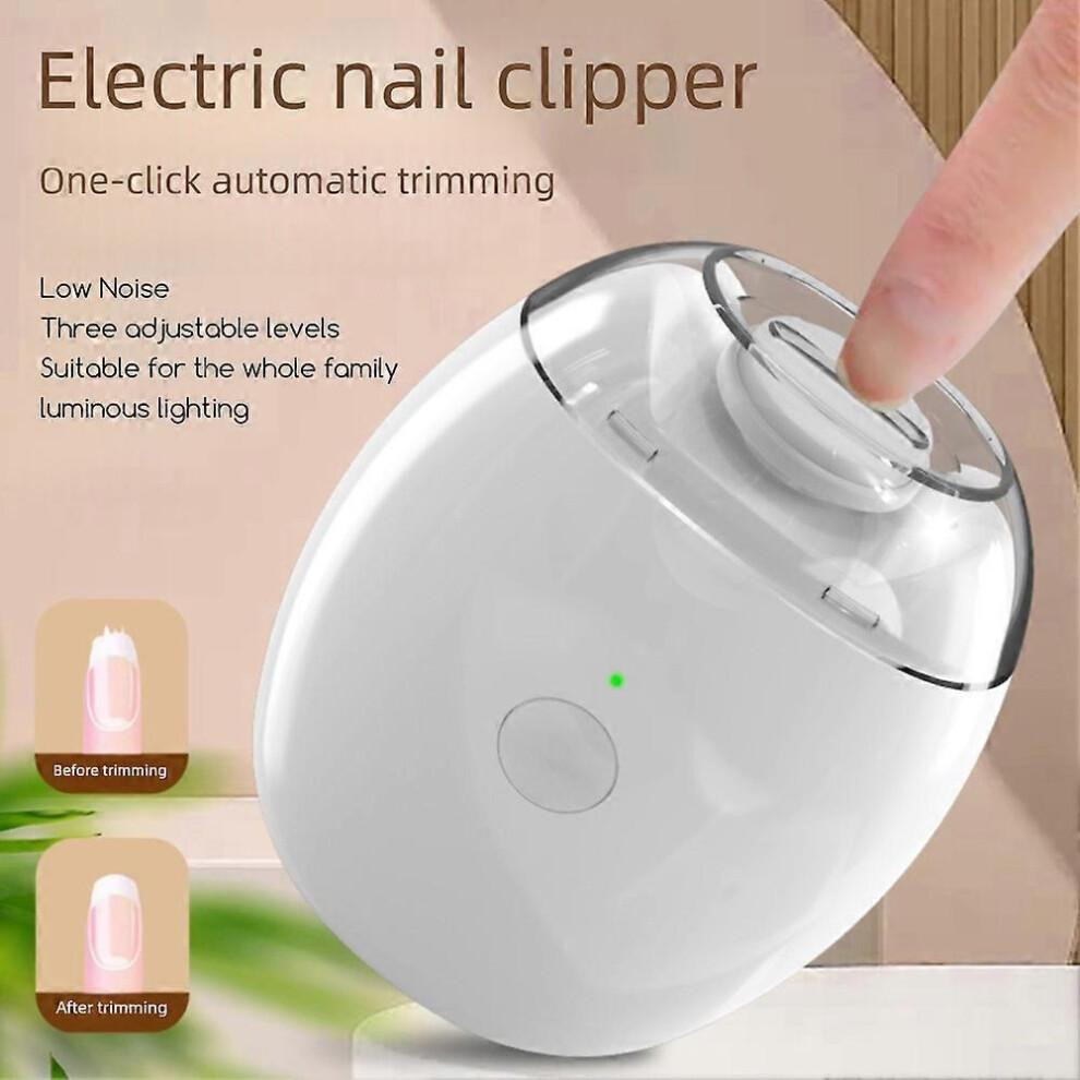 Toe Nail for Thick Toenails Electric Nail Clipper Automatic Nail Trimmer 2 In 1 Portable Nail & Fingernail For Hands Ideal For Elderly