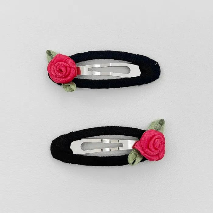 [2SET] Mini Rose Hair Pin