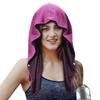 Cooling Hoodie Towel Quick-Drying Reusable Cooling Towel Sun Protection U-Shaped Beach Towel for Camping Gym Running Yoga
