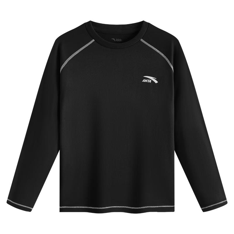 Anta Kids Boys  Breathable Knit Long Sleeve T-Shirt 110