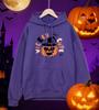 Halloween Wicked Cute Pumpkin Head Print Men Hoodie Hip Hop Loose Streetwear All-Match Fleece Hoody Autumn Multicolor Sportswear
