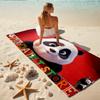 1Pc Panda Pet Store Adventure Beach Towel Quick Dry Multiuse For Beach Pool Gym Yoga Home Travel Christmas Halloween Xmas Gift Y1970