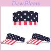 American Flag Baseball Cap With Curved Brim And Adjustable Fit For Summer Sun Protection
