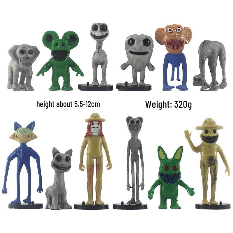 2.5-4.5 Inch Handmade Horror Game Model Dolls