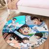 Captain Tsubasa runder Teppich, Teppich für Wohnzimmer, Schlafzimmer, Sofa, Spielzimmer Dekor, rutschfeste Fußmatte47