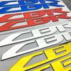 Motorcycle 3D Applique Emblem Badge Decals Soft Plastic Raised Tank Wheel Tank Stickers for Honda CBR100ORR CBR 10OORR 20O8-2017
