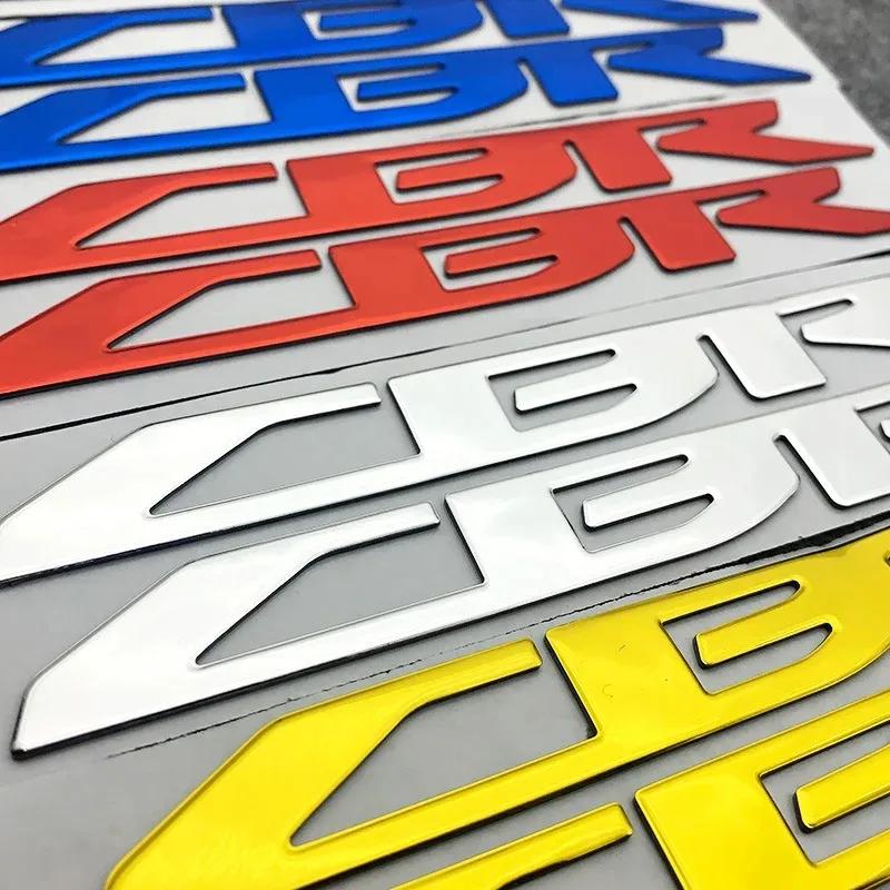 Motorcycle 3D Applique Emblem Badge Decals Soft Plastic Raised Tank Wheel Tank Stickers for Honda CBR100ORR CBR 10OORR 20O8-2017