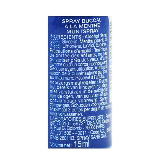 Ricqles Spray Buccal Menthe 15ml