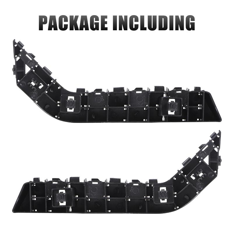 2Pcs Car Front LH & RH Bumper Bracket For 2016- Honda Civic DX EX LX Civic Sport Coupe Front Bumper Retainer Holder Bracket 2pcs