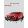1/32 HONDA Civic Type R FK8 Legierung Automodell Druckguss Metall Spielzeug Fahrzeuge Automodell Simulation Sound Light Collection Kinder Spielzeug Geschenk