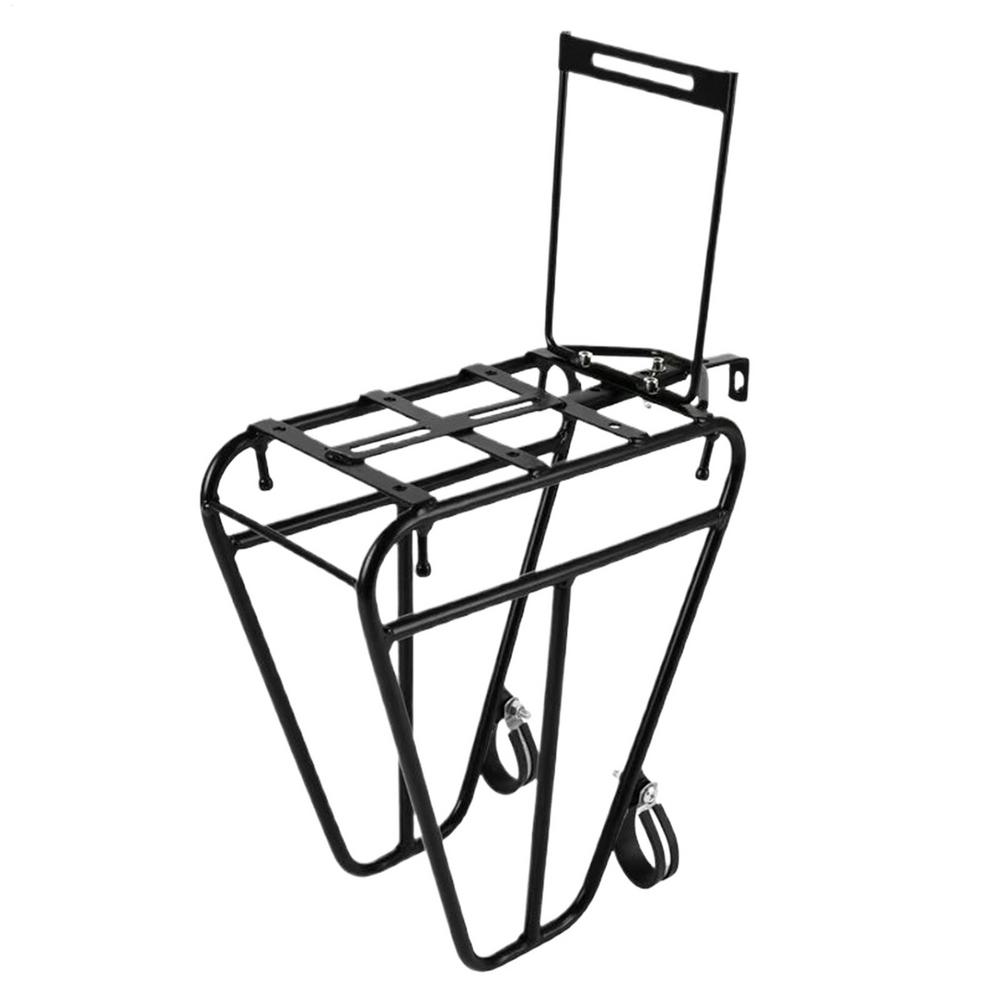 

Cycling Luggage Rack Touring Carrier Racks For Mountain Road Cycling Easy-to-Install Front Pannier Rack For Cycling Equipment