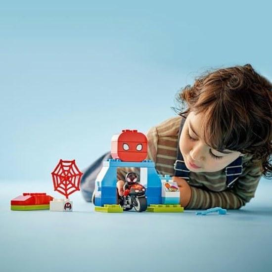 LEGO Duplo Spin Bike Adventure Toy Block Educational Gift Boys Girls Children 1.5 Years 2 4 Toddler Pretend Play Role Disney Goods 10424