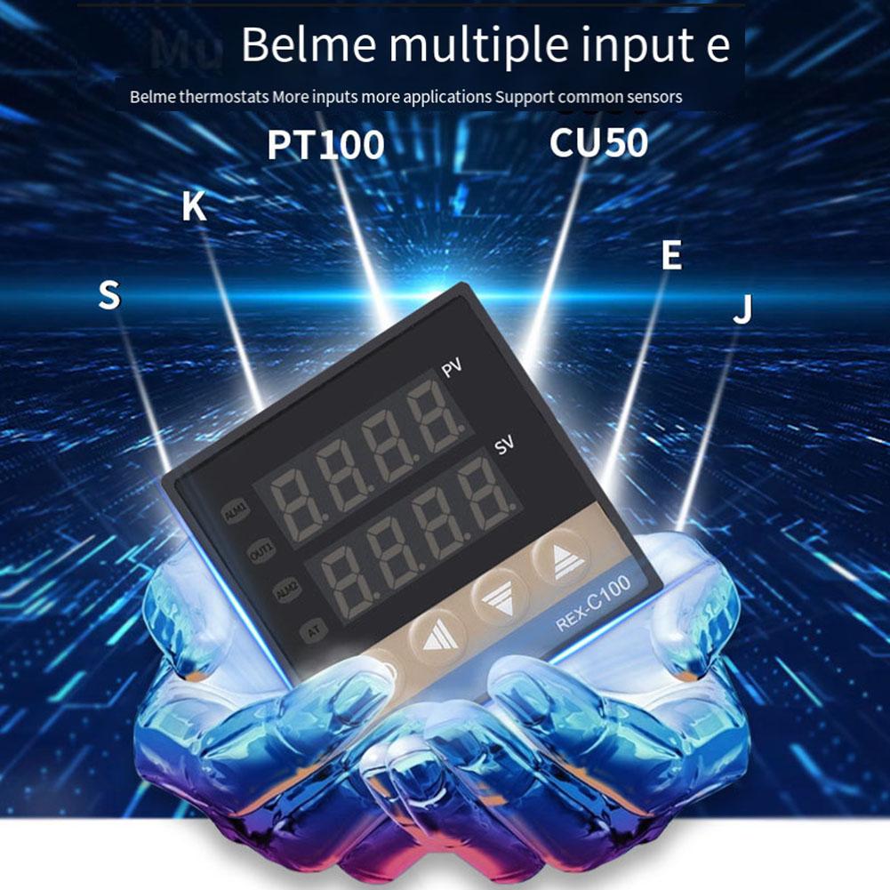 

Smart Digital Thermostat REXC100 for SSR Output Featuring Industrial Grade Temperature Control with PID 0 400 Celsius China Mainland