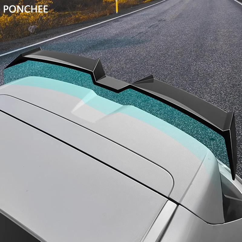 For Geely Galaxy Starship 7 EM-i 2025 Modified RS Tail Spoiler Sports Top Wing Punch Free Automobile Modification Supplies