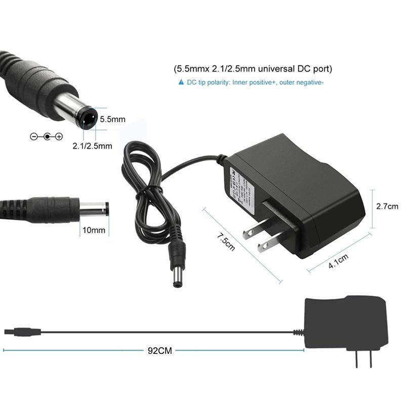 Led Driver For Controller 12V DC Power Supply With Polite Lamp 12V 1A Led EU US Plug Transformar 220 To 12v