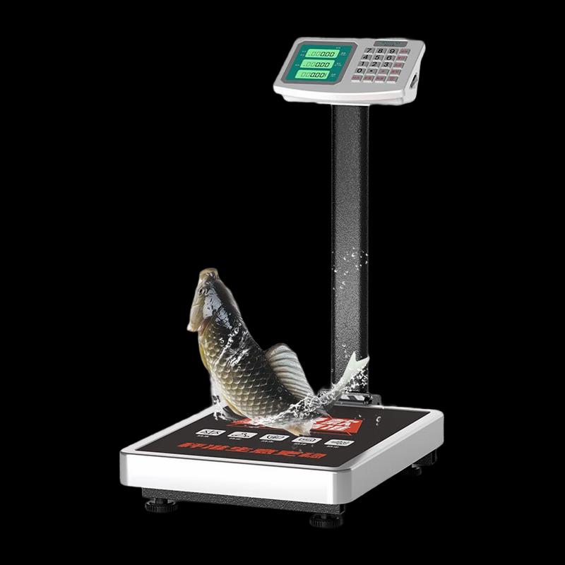 NHZHIW Commercial 180KG Waterproof Electronic Platform Scale