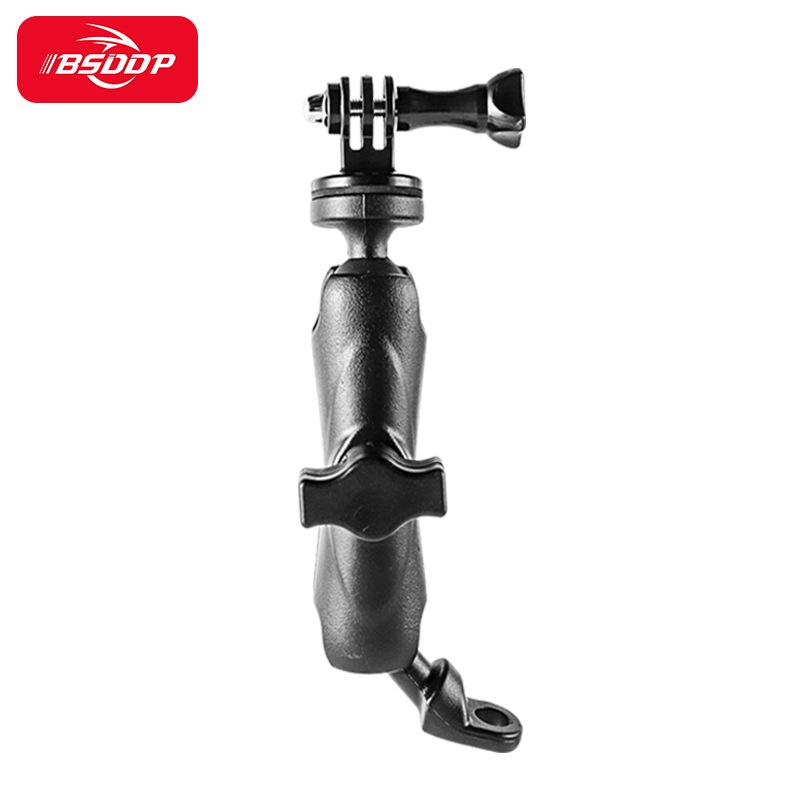 Motorcycle Action Camera Mount Handlebar Holder for GoPro Hero Insta360 DJI Osmo SJCAM Aluminum Alloy Adjustable Clamp