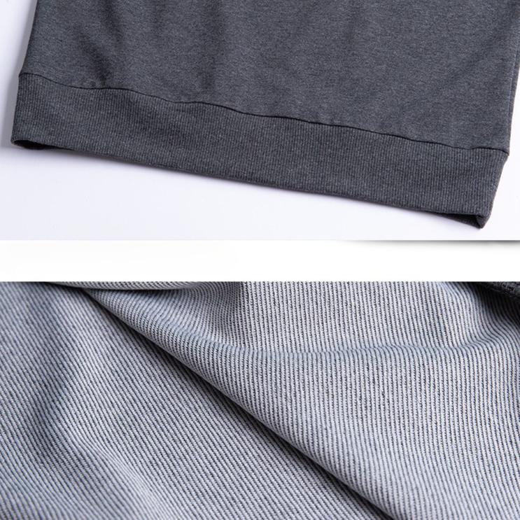 Long Sleeve Polo Shirts for Men Zipper Up Stand Collar Quarter Sweatshirt Pullover Fall Casual Sweat Shirts Men's Turtleneck Pullover Mock Neck Tops