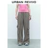 Women's Light Outdoor Elastic Waist Wide-Leg Pants