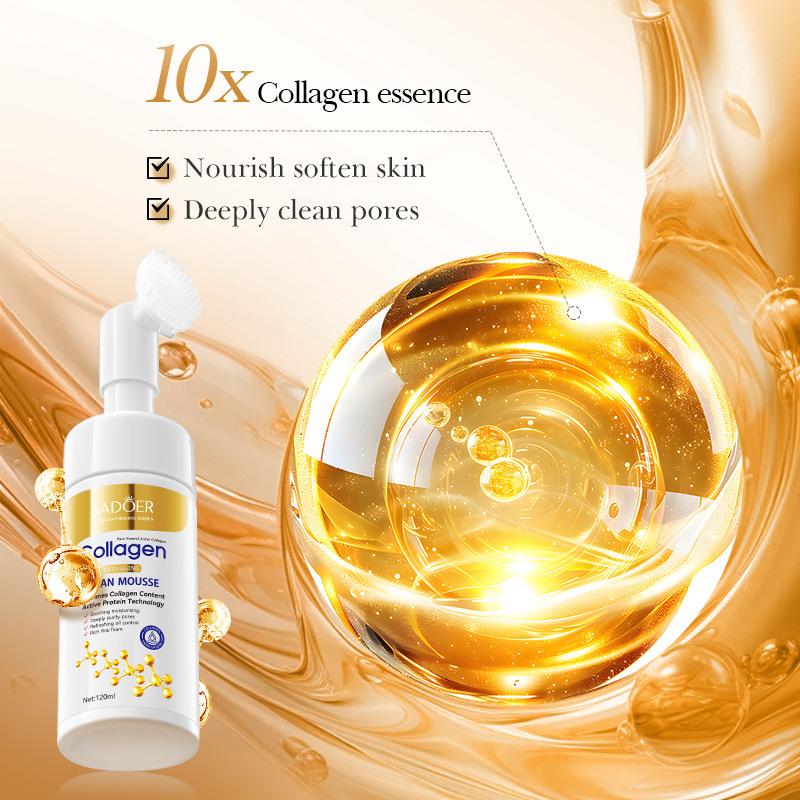 Reinigungsmousse SADOER Collagen Anti-Falten Tiefenreinigungsreiniger