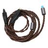 Replacement Headphone Cable Silver Plated Copper Earphone Cable for SENNHEISER HD650 HD660S HD6XX HD