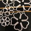 Die Cut Anti-deform Easy Use Carbon Steel Flower Petal Pattern DIY Template Mould for Scrapbook
