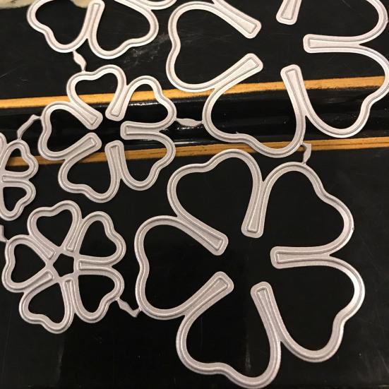 Die Cut Anti-deform Easy Use Carbon Steel Flower Petal Pattern DIY Template Mould for Scrapbook