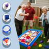 1/5 HolesThrowing Game Sandbag Board Training Sandbag Throwing Toy Bouncing Game Board Set Outdoor Sports Bowling-style Design