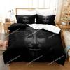 Personality Technology Anonymous Bedding Set Duvet Cover Bed Set Quilt Cover Pillowcase Comforter King Queen Size Boys Adult026