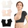 Nové T-shirtové podpažní tvarované absorpční polštářky proti pocení Vest prodyšný omyvatelný absorbující pot proti skvrnám od potu mléčné hedvábí dámské topy