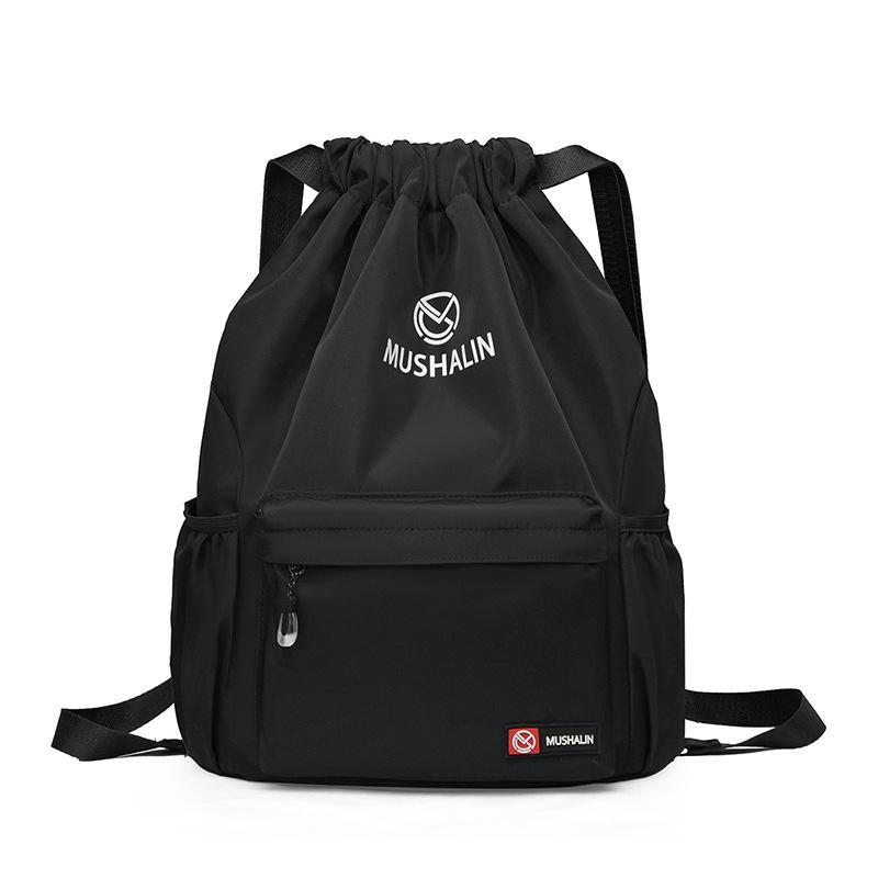 Schoolbag Drawstring Backpack New Large Capacity Commuter Oxford Cloth Backpack Versatile Unisex Travel Pocket Wholesale