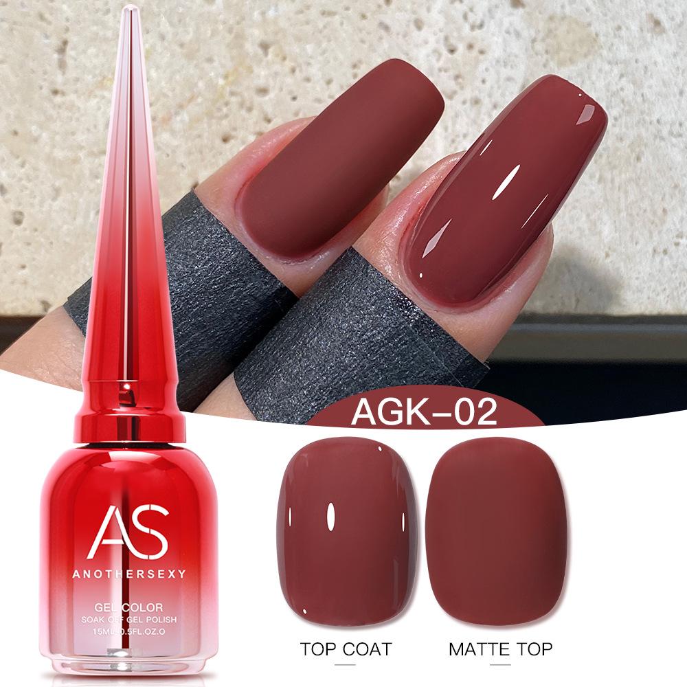 Red Dried Rose Gel Nail Polish Set 2025 - Salon Exclusive