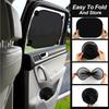 Baby Car Window Sunshade (17.32inch X 14.17inch), 2-pack Car Window Sunshade, Car Window Sunshade With Suction Cup, Suitable For Various Car Models