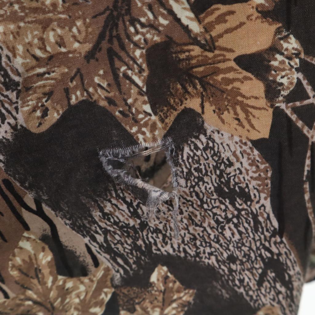 Columbia 90s Old Real Tree Camo Pattern Long Sleeve Cotton Shirt Men's Used