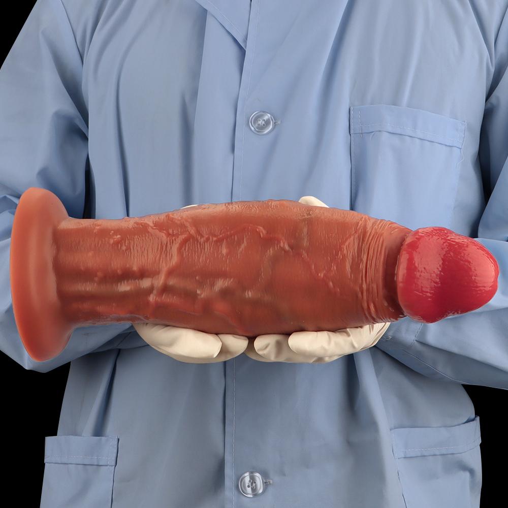 Multiple Sizes Extra Large Liquid Silicone Dildo Butt Plugs Sex Toys Masturbator Strap On Penis Big Dick Realistic Cock